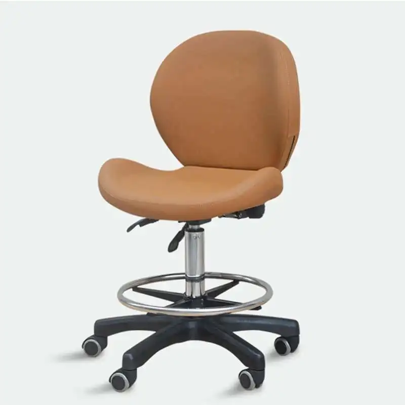 

Spinning Mobile Chair Wheels Professional Adjustable Stylist Barber Chair Simple Hydraulic Stuhl Beauty Salon Furniture DWH