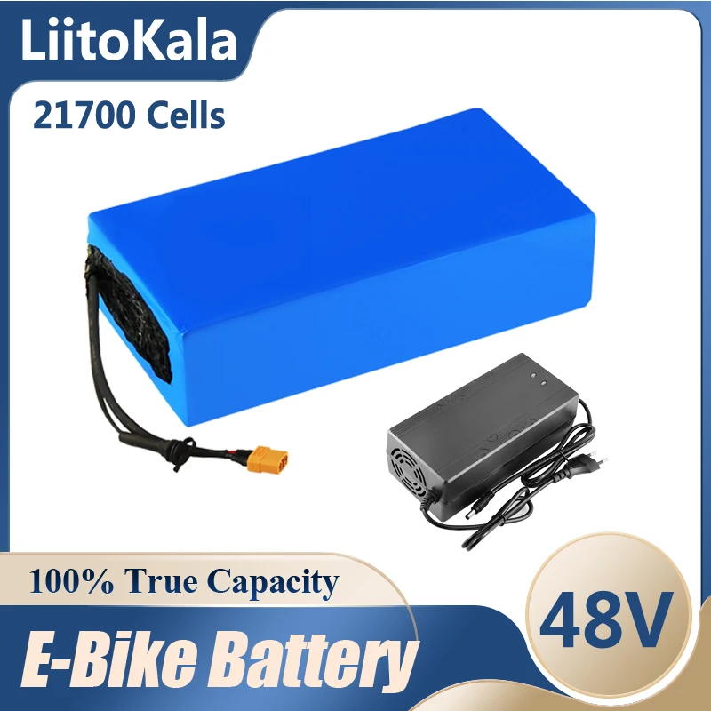 LiitoKala 48V 50Ah 40Ah 35Ah 20Ah 25Ah Ebike Battery for electric bike battery for bike Powerful electric bicycle battery 48V5A