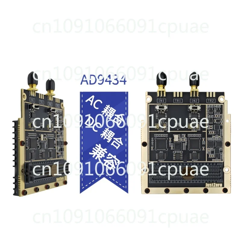 2-Channel High-speed AD500M AD9434AD Acquisition Card AC and DC Switching, High-speed Acquisition