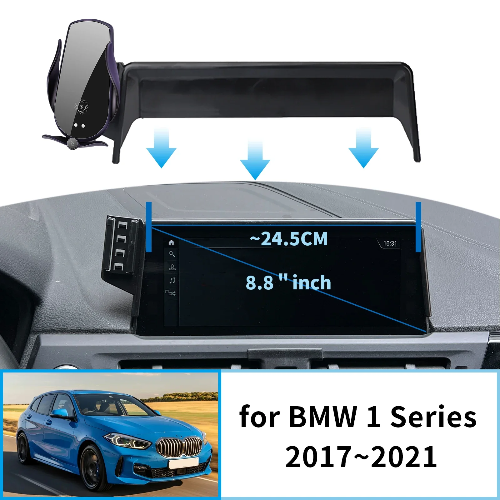 

for BMW 1 Series 2017~2021 F52 Car Mobile Phone Holder Accessories GPS Bracket Navigation Stand Auto