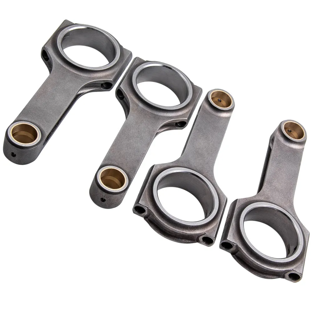 Con Rods Connecting Rod for Toyota 5EFE Paseo 130.5mm 800BHP Bielle Balanced Crankshaft Piston EN24 Steel Forged Cranks