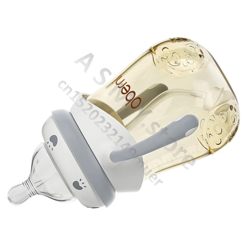 240ML 300ML Large Capacity PPSU Bottle/Newborn Baby Bottle/Baby Milk Bottle/Wide Mouth Bottle/BPA Free/Suitable for 6 Months+