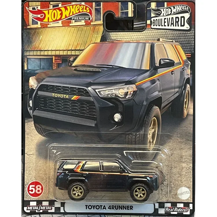 Original Hot Wheels Premium Car BOULEVARD Diecast 1:64 Voiture Benz DeTomaso Toyota Model Vehicle Collector Kid Toy for Boy Gift