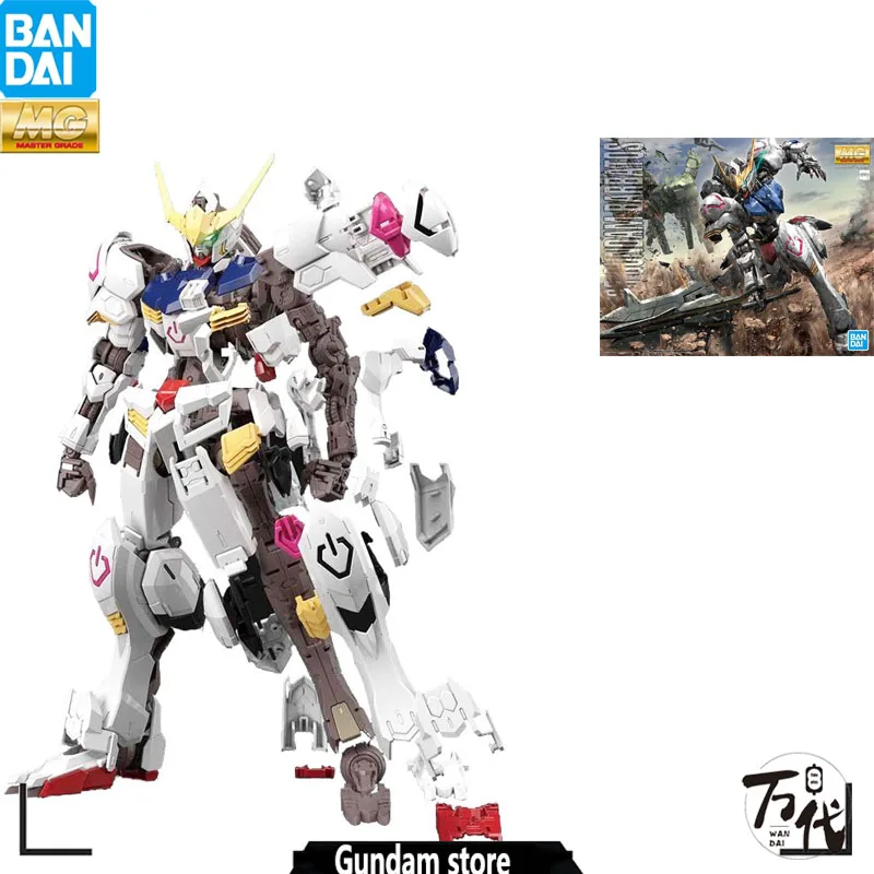 

【 Stock 】 BANDAI ORIGINAL GUNDAM MG 1/100 BARBATOS GUNDAM THE FOURTH FORM MODEL KIDS ASSEMBLED ANIME ACTION FIGURE TOYS GIFT