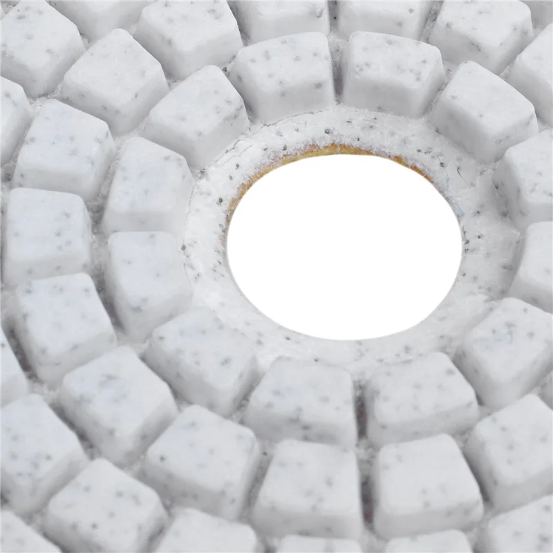 

ABRW-4Pcs 5 Inch 125Mm Wet Diamond Polishing Pads Marble Granite Grits 30
