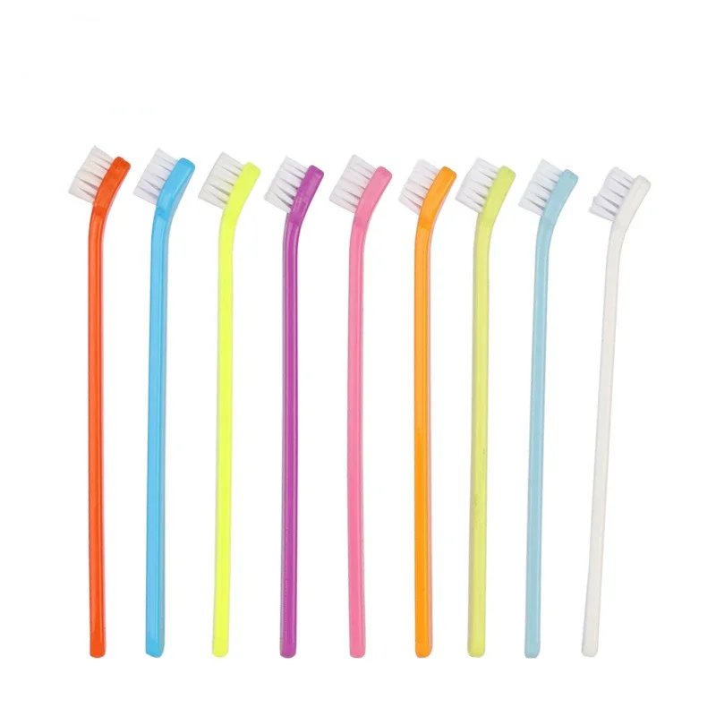 3pcs Pet Supplies Toothbrush Single Head Cat Dog Toothbrush Pet Oral Cleaning Product Dental Care Essential Oral Hygiene Gear