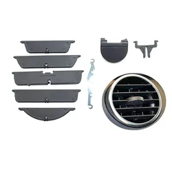 8Pcs Dashboard Air Conditioning Outlet Middle Vent Blade Paddle Repair Kit Fit For Land Rover Discovery 3 4 LR3 LR4 OEM LR039081