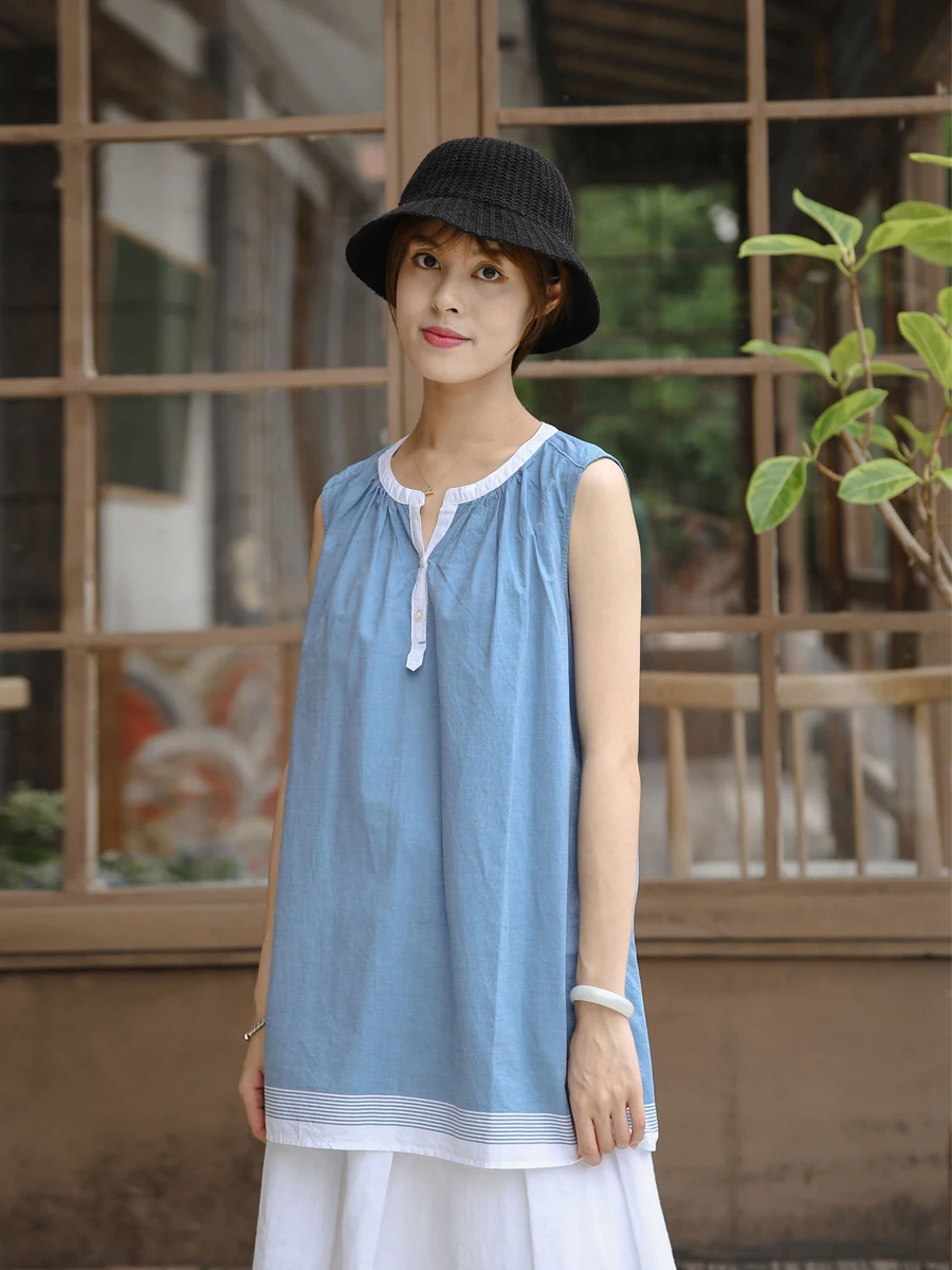 

Новая женская хлопковая футболка 2025 года: свободный крой, круглый вырез, универсальный цвет, комфортная, модная, летняя.