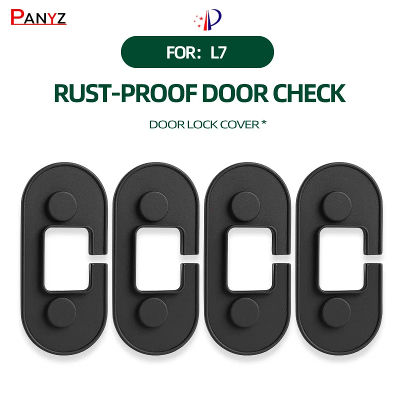 

For Li Xiang L7 Door Limiter ABS Protection Cover Door Lock Buckle Cover Modification Model Silicone Door Arrester Pads