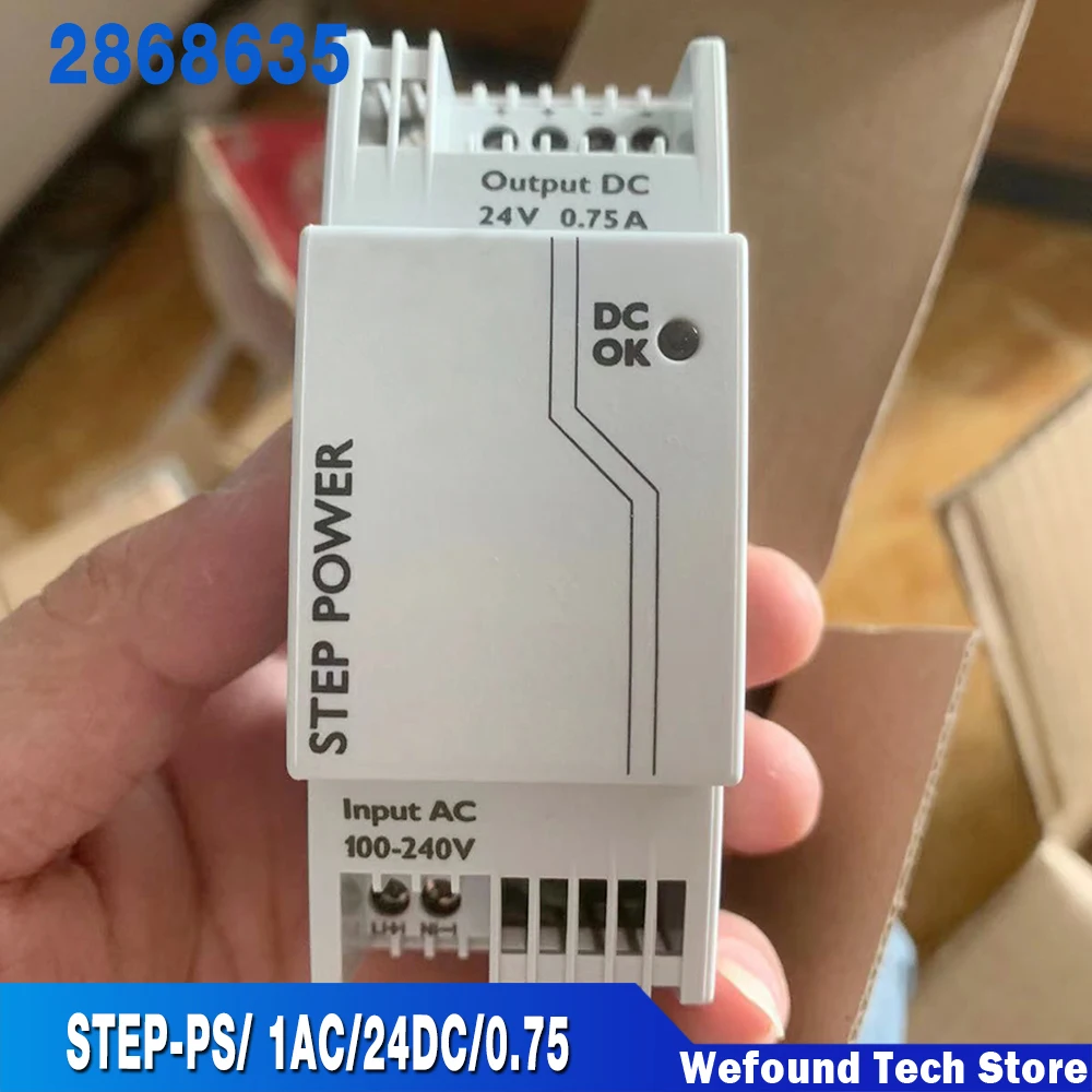 

For Phoenix Power Supply STEP-PS/ 1AC/24DC/0.75 2868635