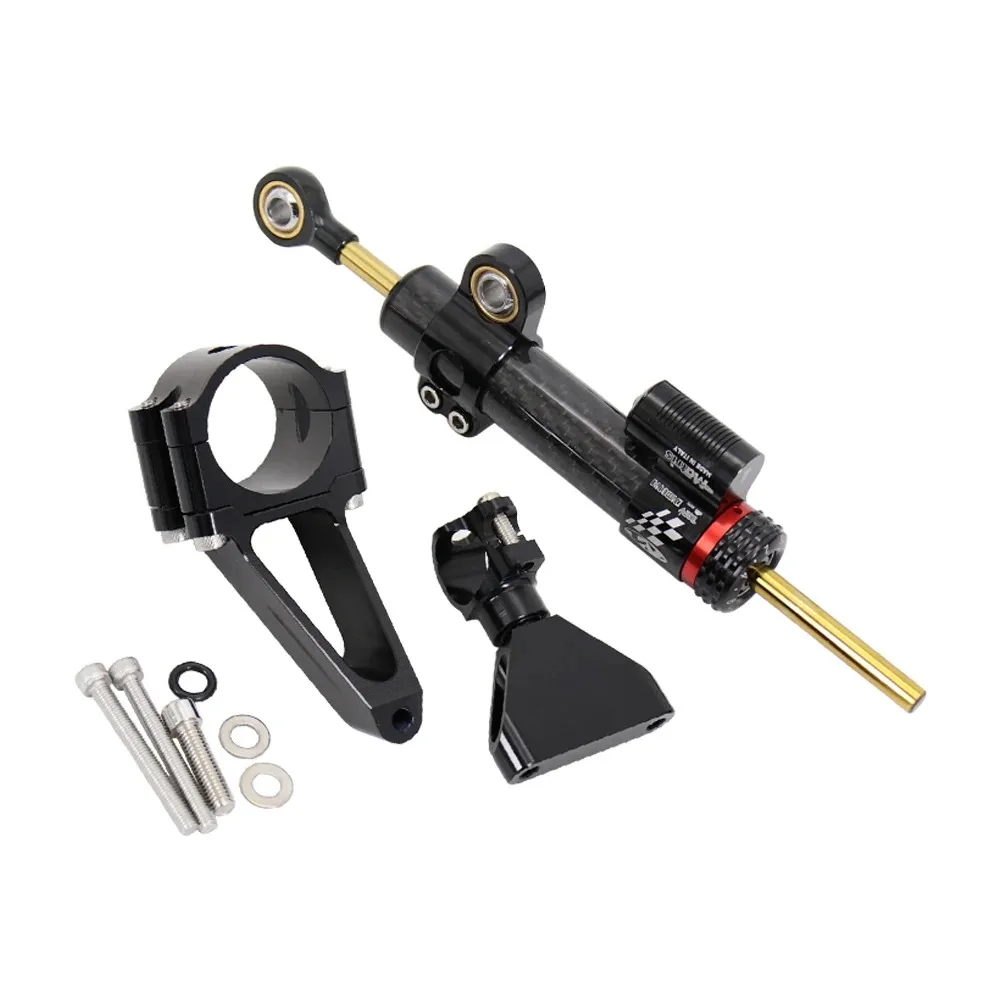 오토바이 스티어링 댐퍼 안정화 브래킷 마운트 키트 1999 2000 2001 2002 2003 2004 2005 2007 혼다 CBR600 F4i CBR 600용