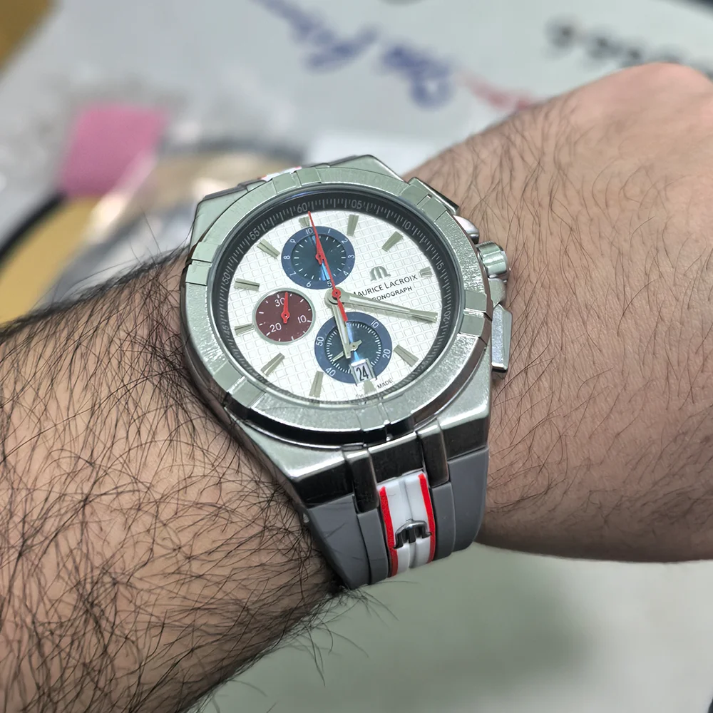 

Top Hot Sale Maurice Lacroix Brand Watches For Mens Multifunction Chronograph WristWatch Business Sport AAA Male AAA Clocks