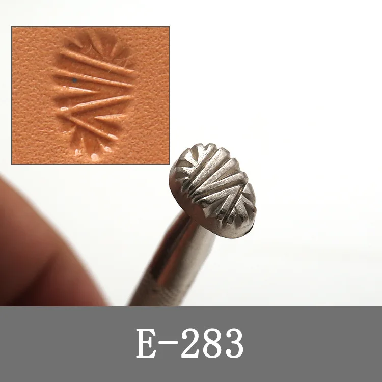 Ensemble 12 Poinçons Estampage Cuir + Poignée – Outils Métal Pour Motifs Sur Cuir Végétal, Bricolage Artisanat