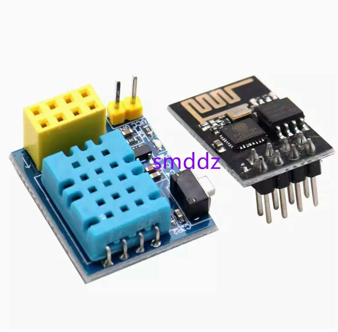 

10pcs / ESP8266 Temperature and Humidity WiFi Node Module (DHT11+ESP-01) includes wireless modules