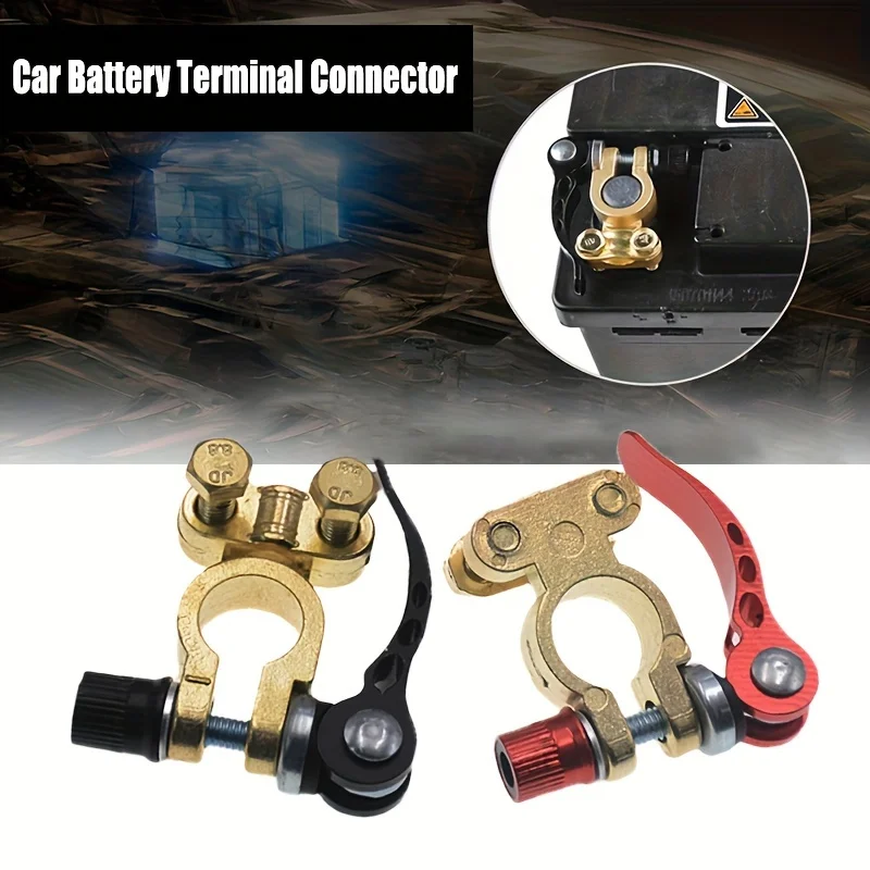 

Heavy-duty Zinc Alloy Screw Connectors for Quick Disconnection of Automotive Battery Terminals Durable and Corrosion-resistant