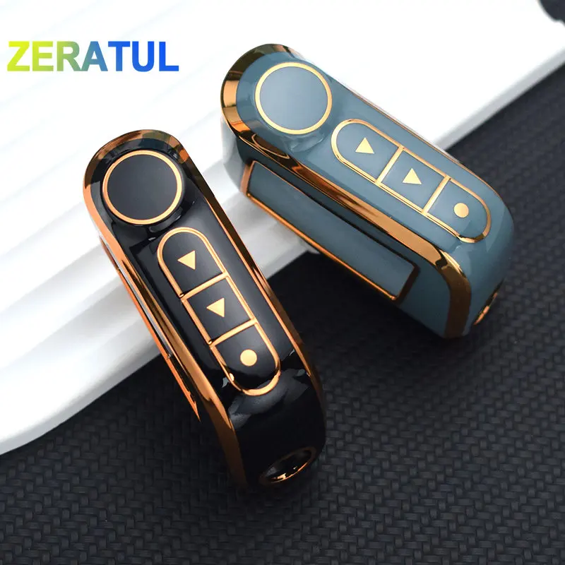 For Starline A39 A66 A96 A93 A63 A36 TPU Auto Car Key Case Russian Alarm Key Cover Shell Fob Holder Accessories