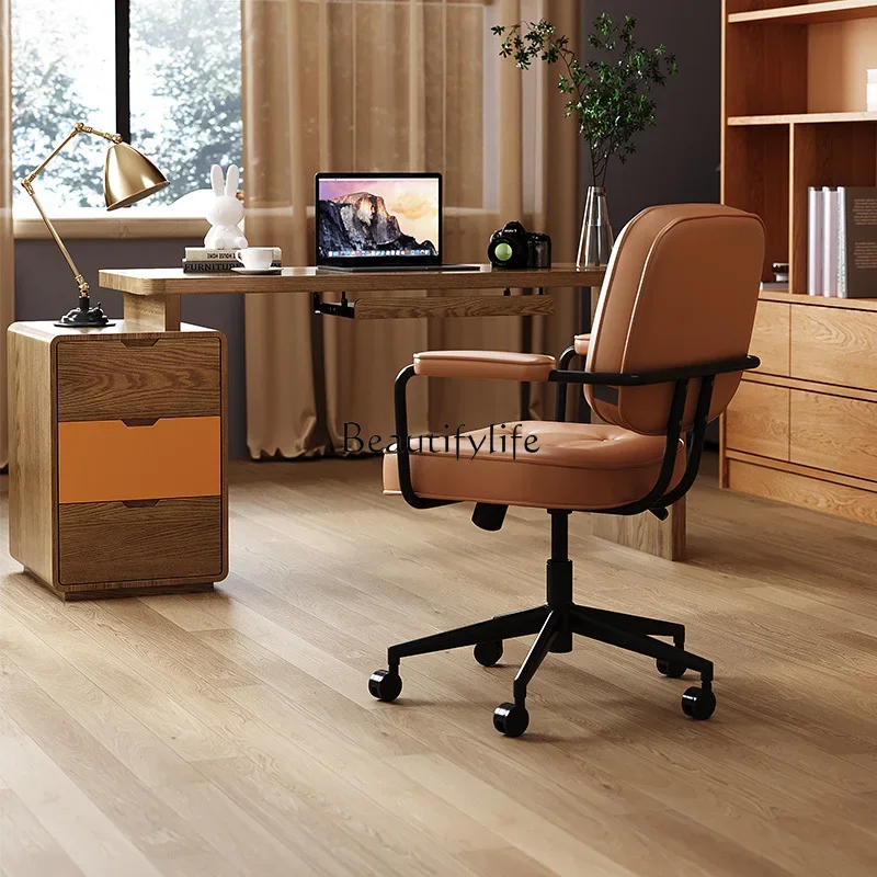 

Home sedentary comfortable office chair study lift swivel chair