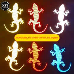 Reflective Sticker Safety Warning Mark Reflective Tape Auto Exterior Accessories Gecko Reflective Strip Light Reflector