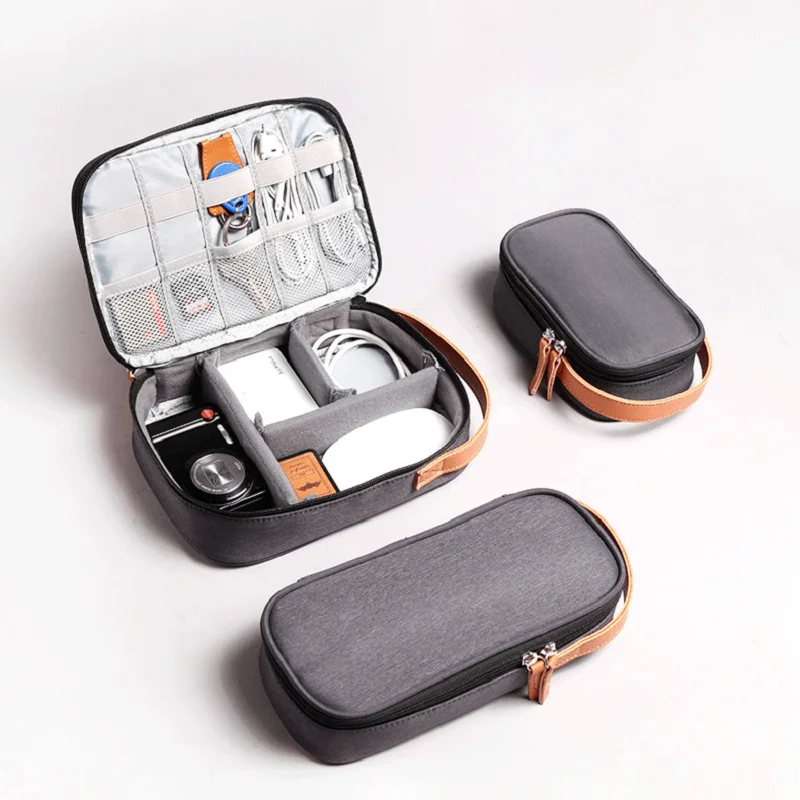 

Electronic Digital Storage Bag Waterproof Cable Gadget Organizer Charger Headphone Case Travel Digital Accessories Pouch