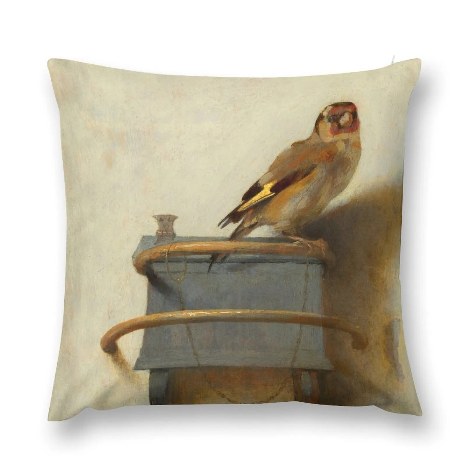 Carel Fabritius The Goldfinch Throw Pillow Couch Pillows Decorative pillow case pillow