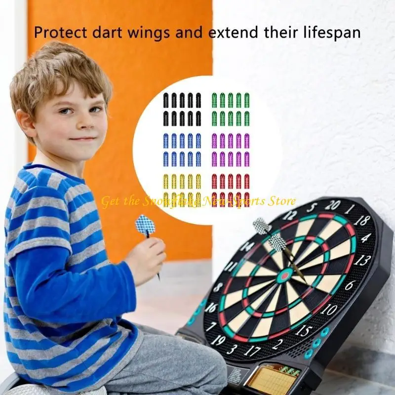 

E56D 10Pcs Darts Wing Corrector Fixed 90 Degrees Aluminum Alloy Darts Accessories