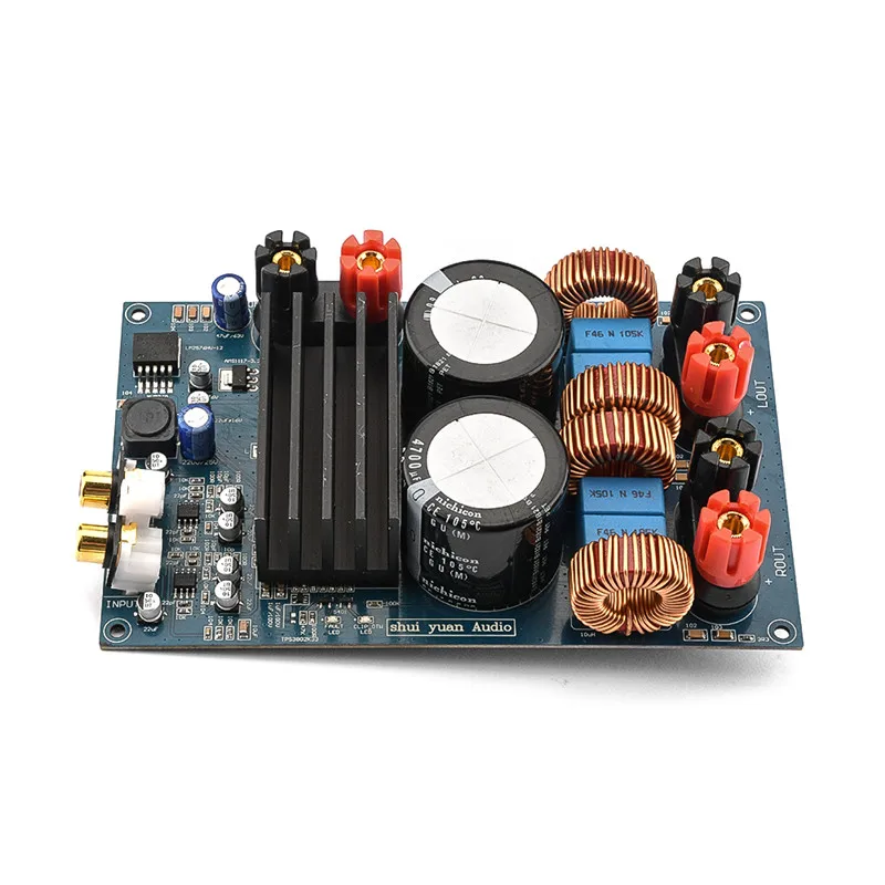 Latest TPA3255 300W*2 Class D Digital Amplifier Audio Board HIFI Stereo Power Sound Amplifier DC48V Home Theater Mini Amp