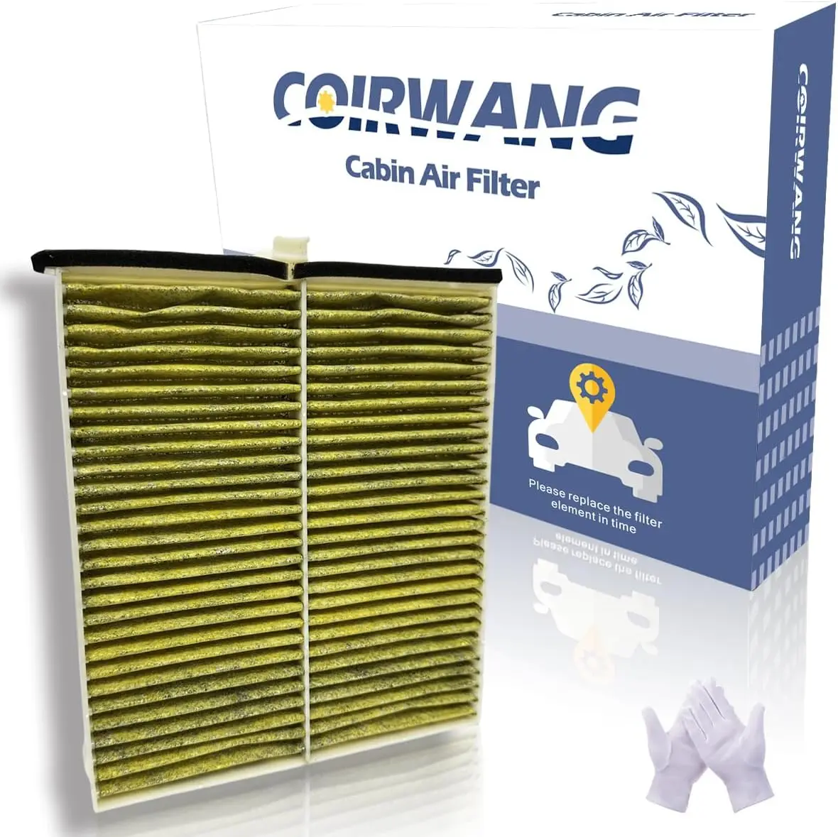 

CF11811 Воздушный фильтр салона с активированным углем, совместимый с Mazda 3 2014-2018/Mazda 6 2014-2021/CX-5 2014-2025 — заменяет