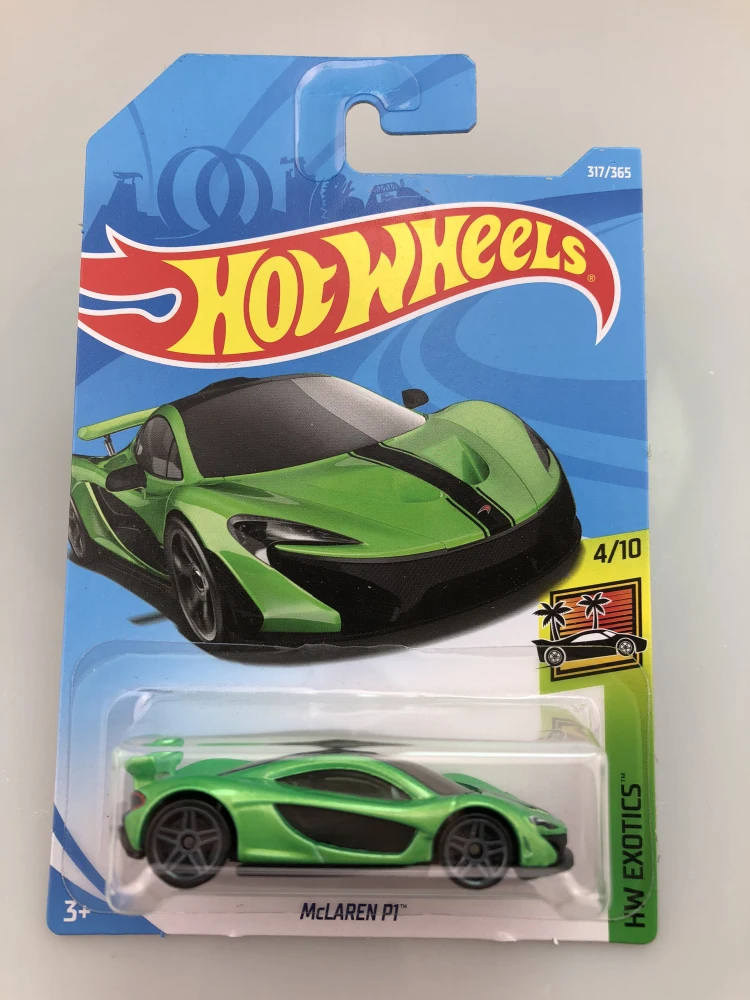 2018-317 HOT WHEELS 1:64  P1 diecast car model gifts