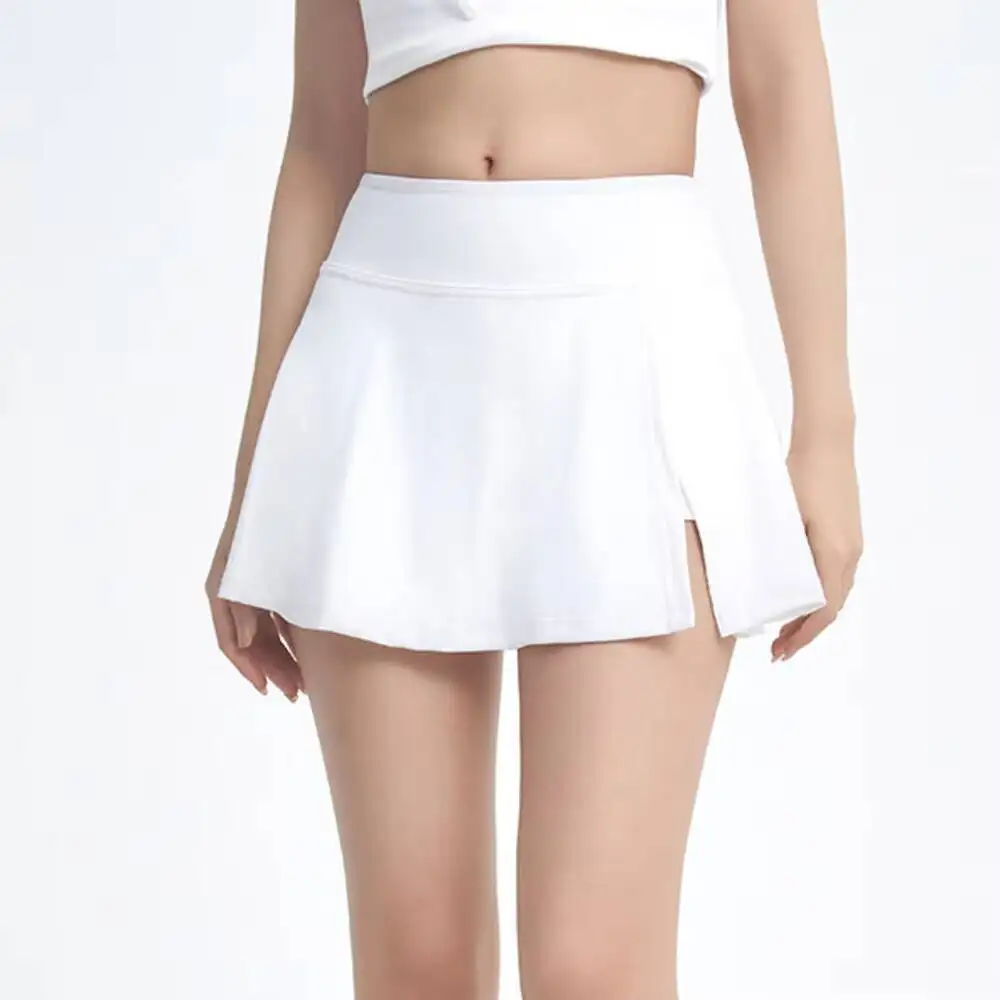 

Новинка, 6 цветов, летняя спортивная юбка для тенниса и йоги с шортами для женщин, 2025 г., быстросохнущие тренировочные юбки для бега
