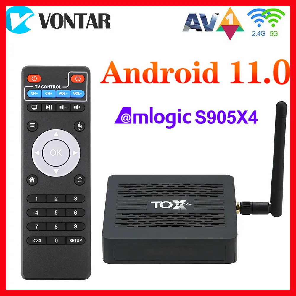 Android 11 TV Box 4GB RAM 32GB Storage