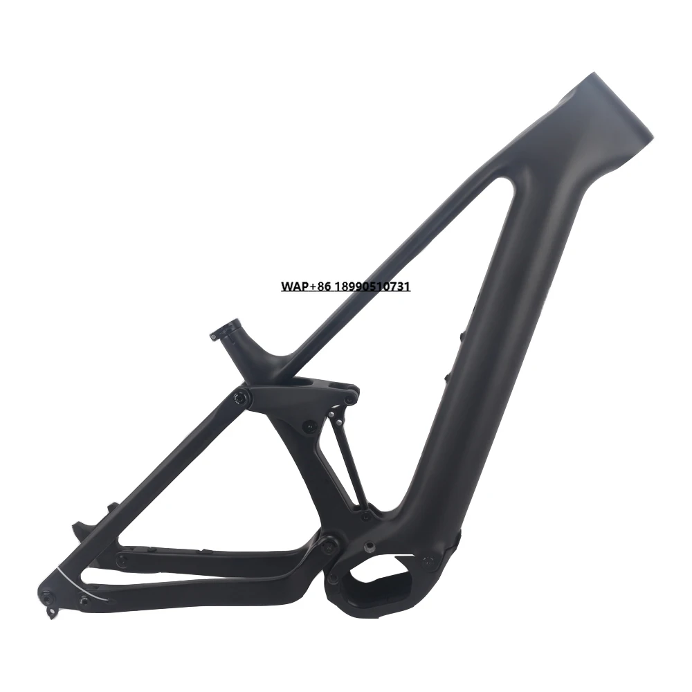 

Winowsports 29er Suspension E-MTB Bike Carbon Frame EF50 Compatible with Bafang M820 Mountain Bike Frames E-bike Frame