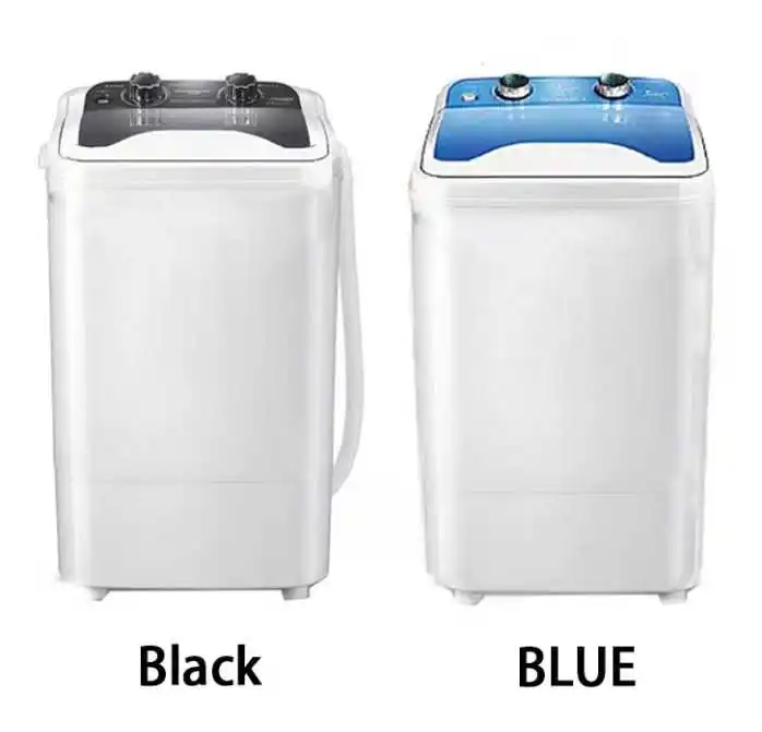 2025 7kg Household Single-barrel Small Washing Machine Home Semi-automatic Shoe Mini Washing Machine with Dryer
