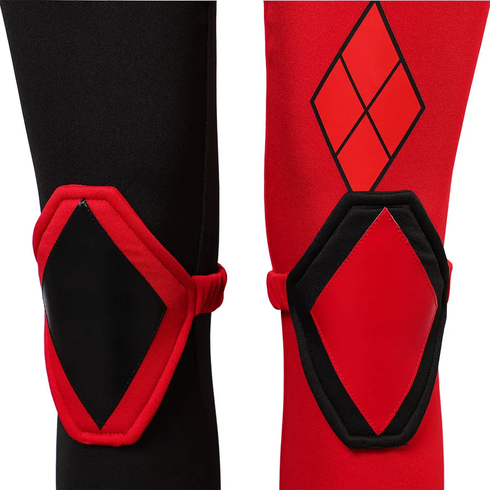 لعبة Legion of Dark Cosplay Quinzel ملابس علوية للحفلات أزياء لعب الأدوار للسيدات البالغات ملابس حفلات الهالوين كرنفال