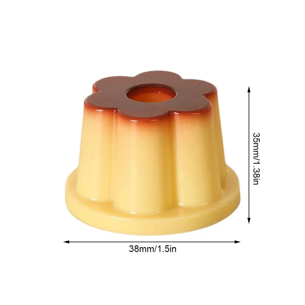 Creative Pudding Pen Holder Student Cute Cartoon Creative Desktop Ornament Jelly Shape Pen Hole Pencil Slot Pencil Storage Stand