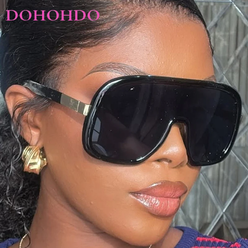 

New Punk Oversized Windproof Goggles Luxury Designer Women Man Sun Glasses Outdoor Sports Cycling Hiking Eyeglasses Unisex UV400