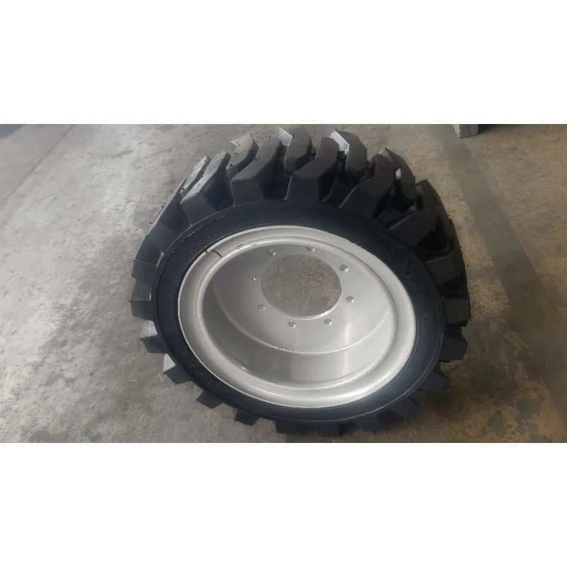 Picture 6: Hot Sale 315 55D20 Solid Polyurethane Foam Filled Tyre High Quality Rubber Products