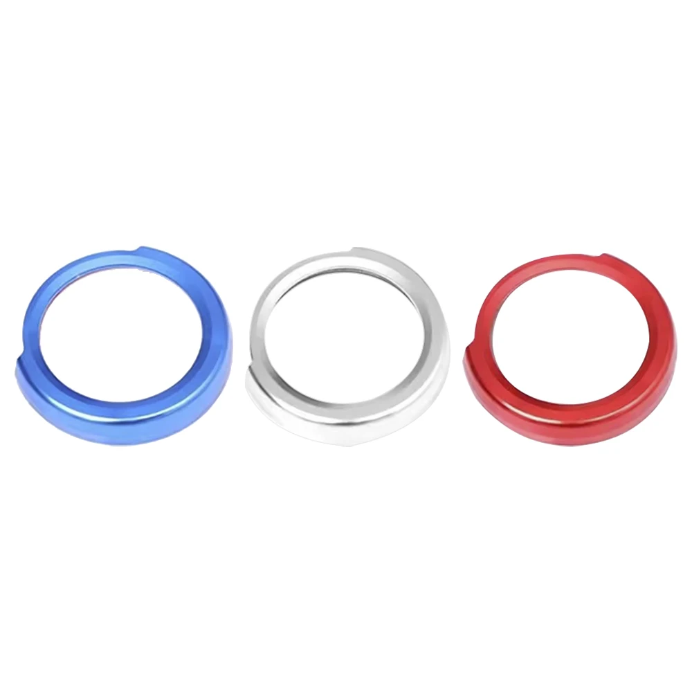 Aluminum Car Engine Start Button Stickers for BMW 1 2 3 4 Series X1 F48 F20 21 30 32 33 34 36 45 46 Ignition Key Ring Trim Cover
