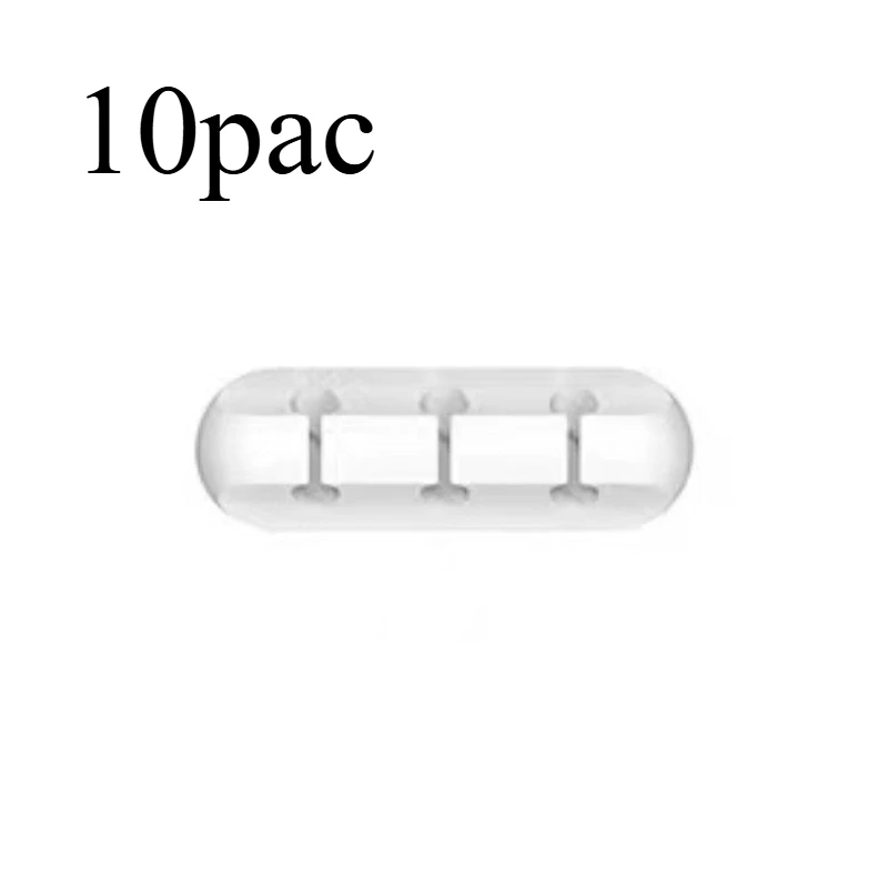 Self - Adhesive Cable Organizer for Desktop - Ideal for Data Lines, Charging Cables, Mouse and Headphone Wires.