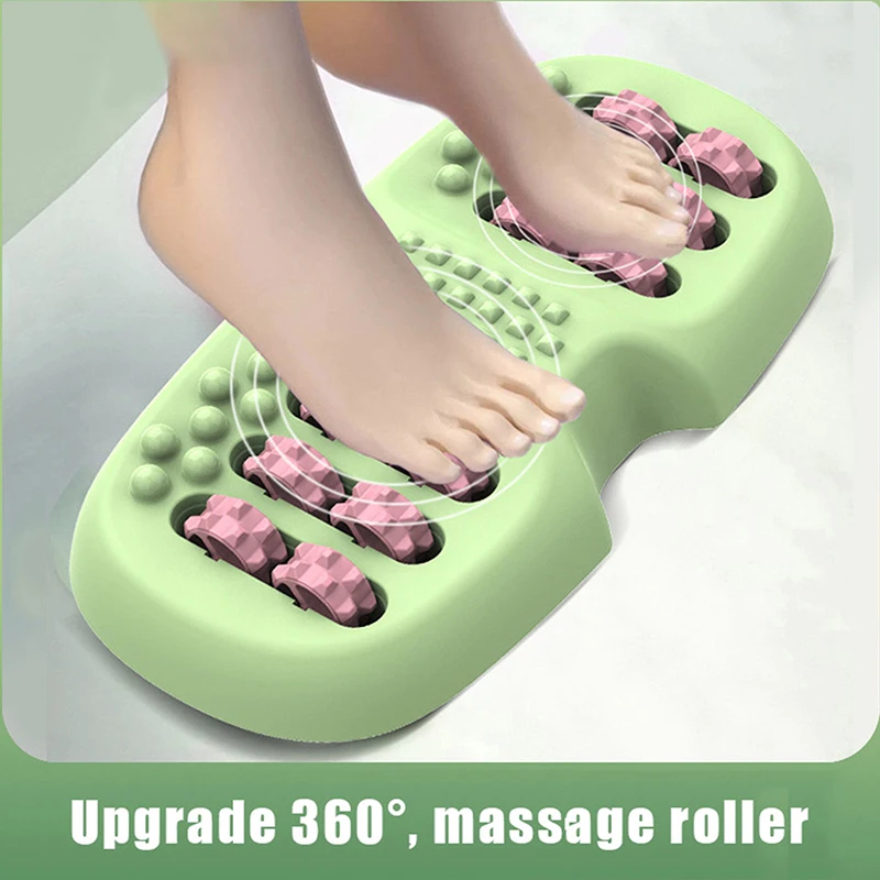 Masajeador de pies con rodillo, masaje multipunto, alivio del estrés, dolor, salud, dragado de sangre, relajación de los músculos de las piernas, terapia relajante