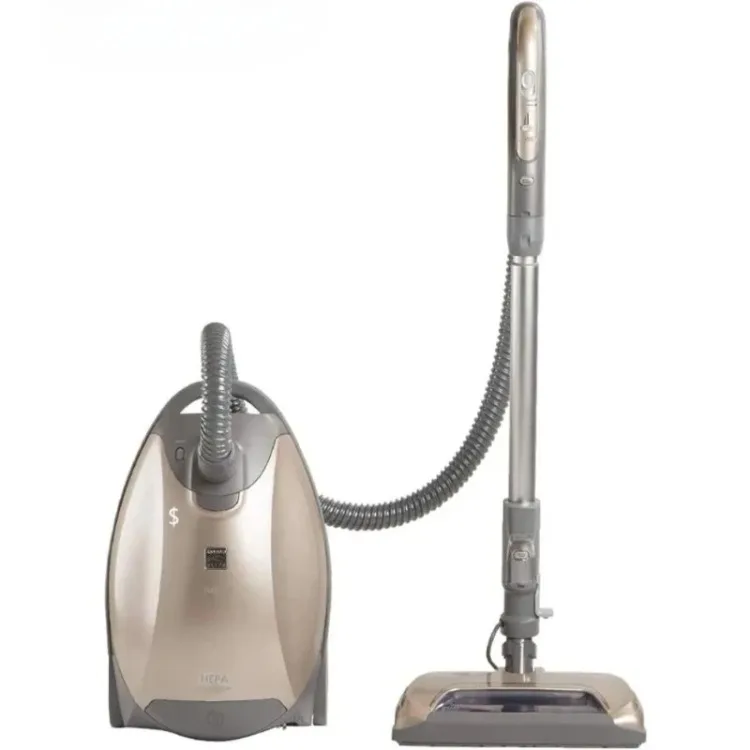 81714 Bundle Ultra Plush Lightweight Bagged Canister Vacuum, 700 Series, Gold