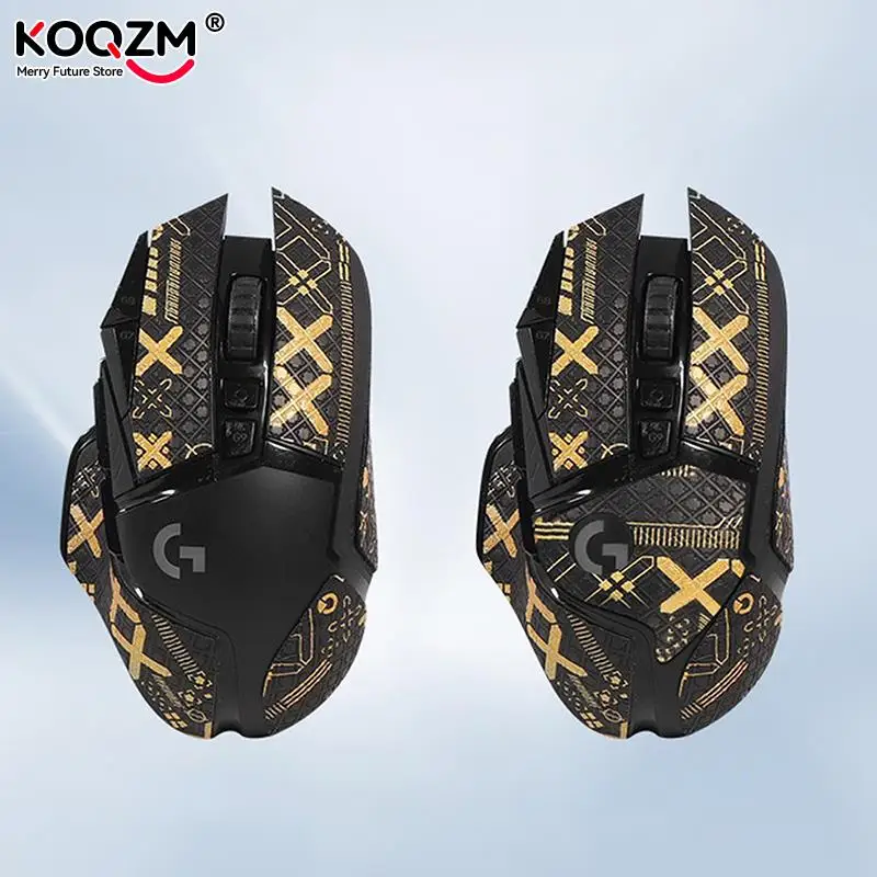Muisgrip Tape Skate Sticker Non Slip Hagedis Huid Zuigen Zweet Forlogitech G502 Hero Mouse Decoratie Sticker Zelfklevend Sticker