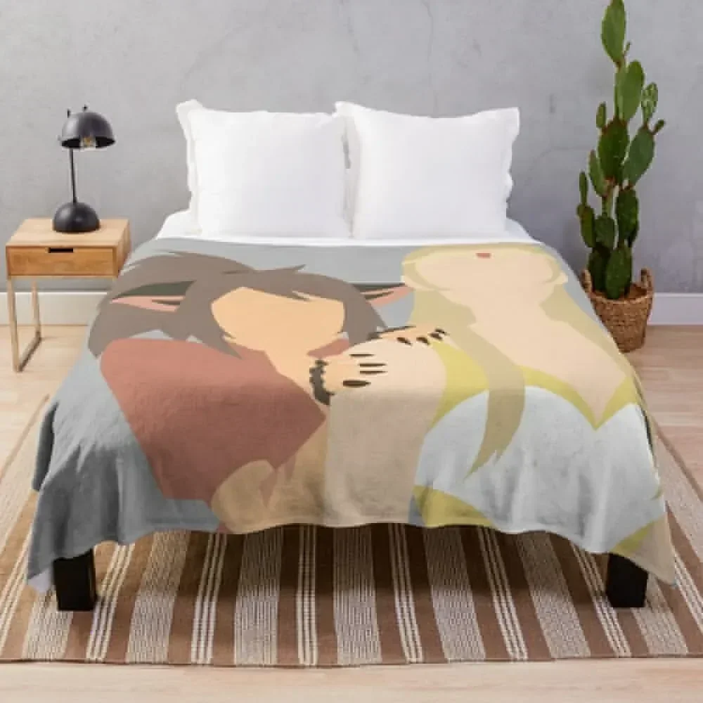 Future Catradora Vector Art Throw Blanket Heavy Bed covers Baby Decoratives Blankets