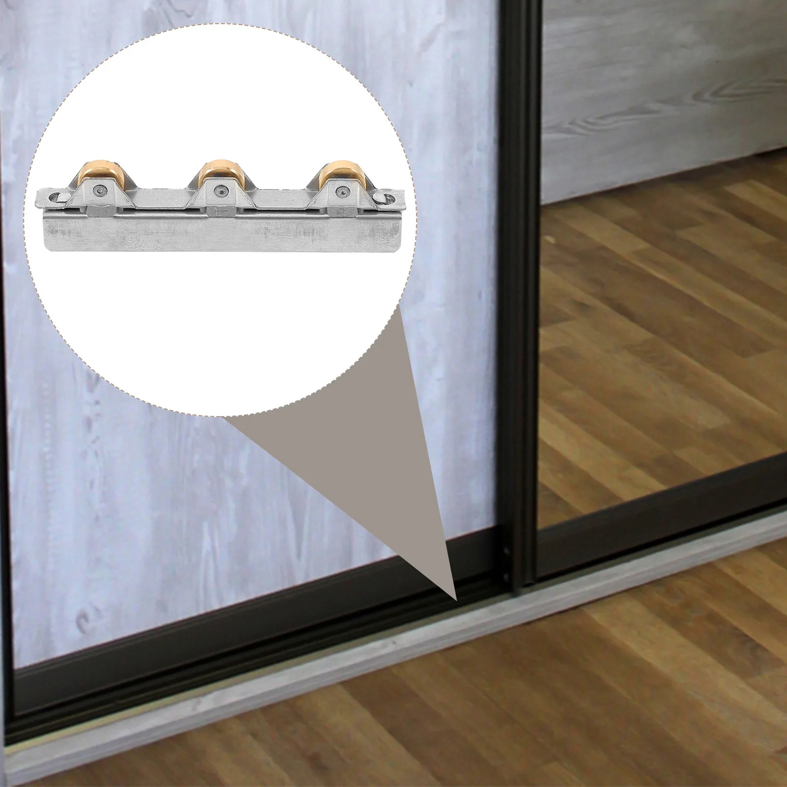 

Glass Door Pulley Roller Heavy Duty Sliding Wheel For Patio Door Window Track Hardware Replacement Metal Bearing Groove