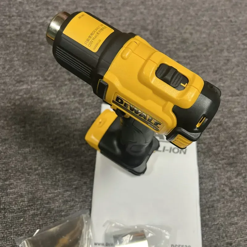 DEWALT Cordless Hot Air Gun 20V MAX Lithium Electric Hot Air Gun DCE530 Adjustable Temperature Hot Air Gun Brazing Shrinkage Pac