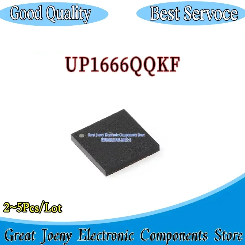 (2-5piece) 100% Brand New Original UP1666Q UP1666QQKF QFN-20 Chipset Standard Version Standard version In Stock