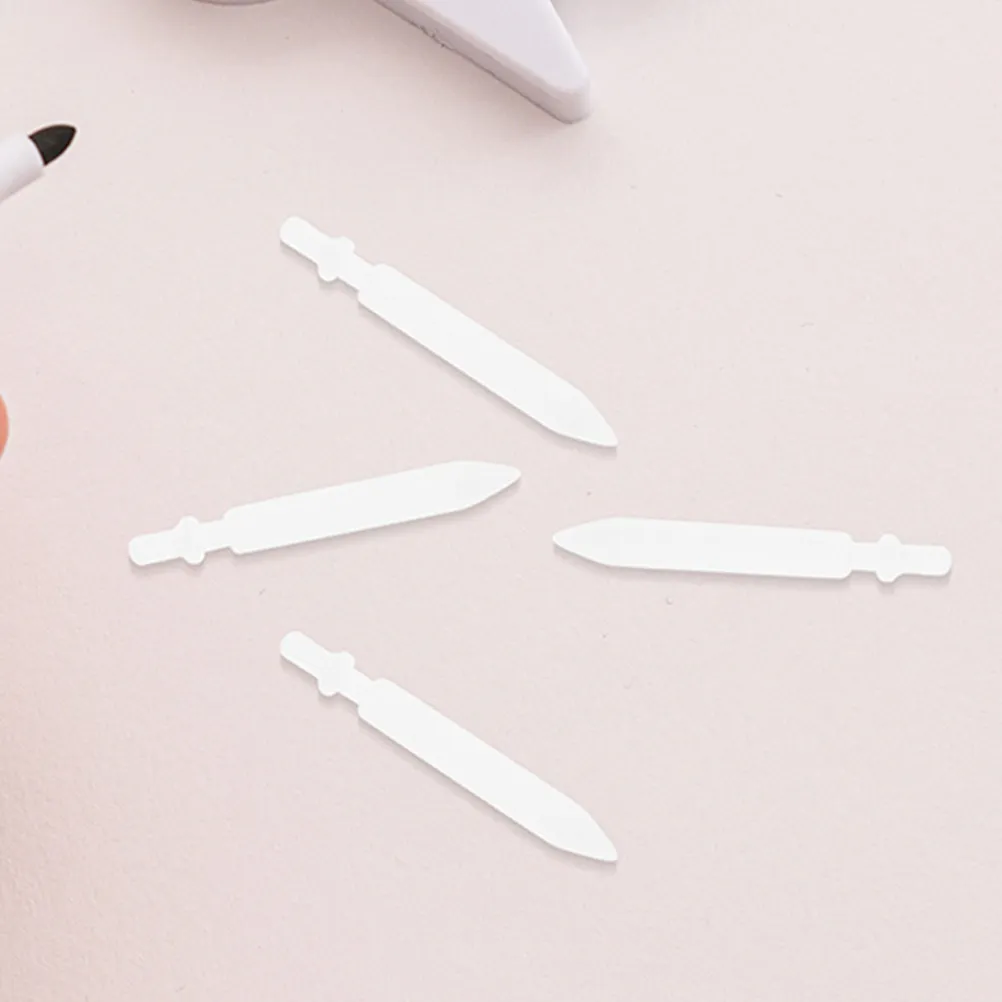30Pcs Replacement Paint Pen Points 0.7mm Smooth Nylon Marker Nib Tips for Refillable Paint Markers Artists Students Teachers