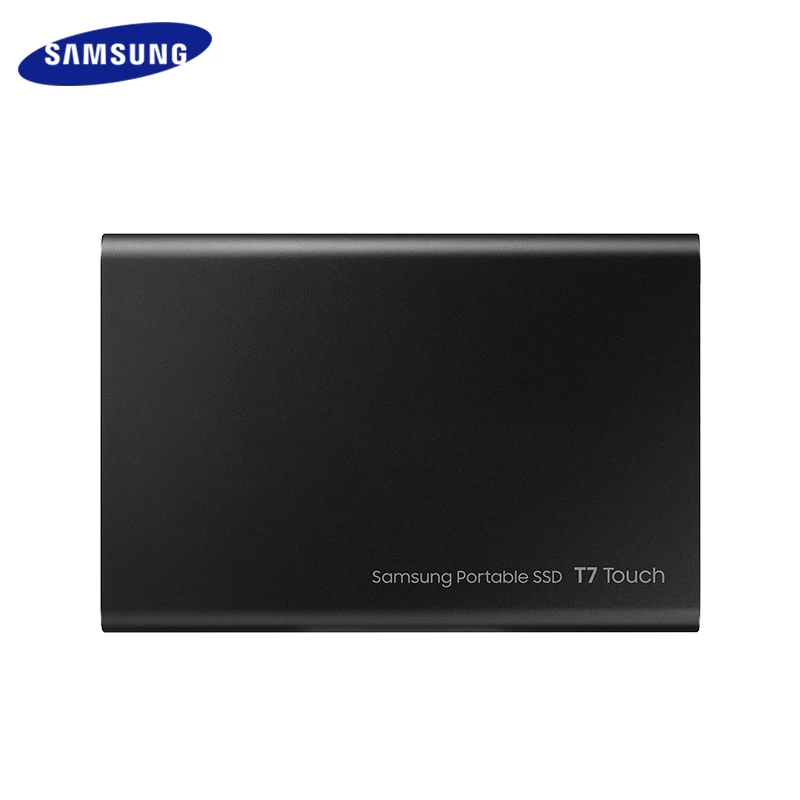 Imagem -03 - Samsung-unidade Externa de Estado Sólido Ssd t7 Encriptado por Toque 2tb Usb 3.2 Gen Tipo-c Segurança por Impressão Digital Original