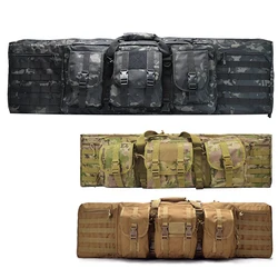 136 Taktik Silah Çantası Ağır Tüfek Tabanca Avcılık Airsoft Paintball Omuz Sırt Çantası Için Taşıma Çantası 93 cm / 118 cm / 142 cm