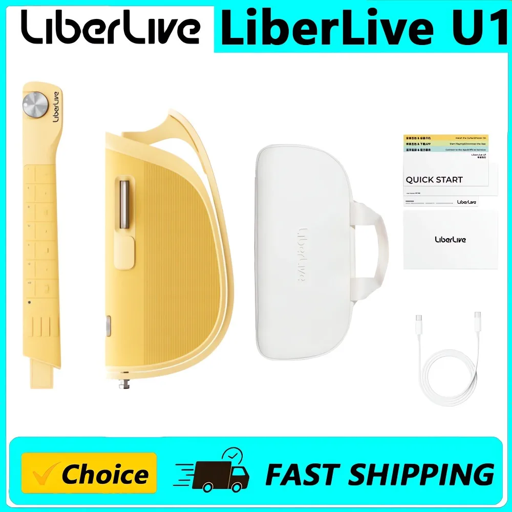 

LiberLive U1 Stringless Smart Electric Guitar Portable Automatic for Beginners Sing