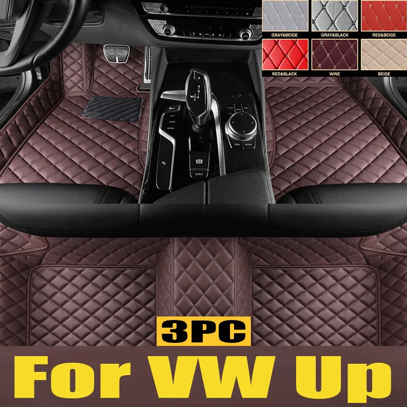 

Car Floor Mat For VW VW Up 2012~2019 Waterproof Tapete Automotivo Para Carro Car Mats Accessoire Voiture Car trunk mat